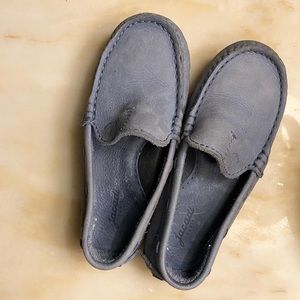 Jacadi boy loafers 26 GUC blue suede